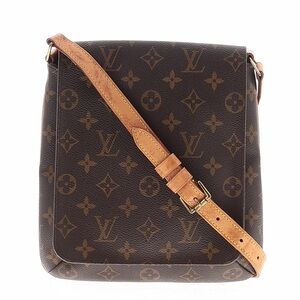 Authentic LOUIS VUITTON Monogram Musette Salsa Short Strap Shoulder Bag